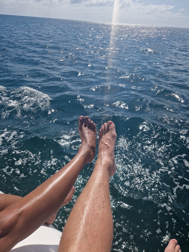 Føtter i Aruba